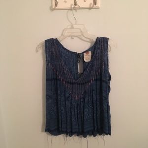 Free People Tie Back Myna Tank